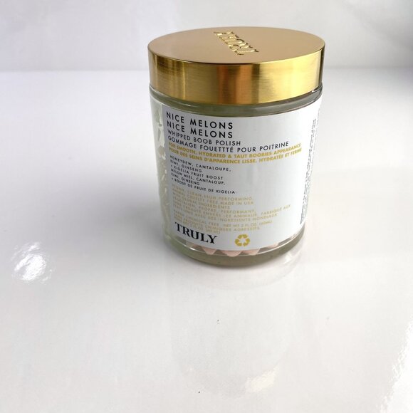 Truly Nice Melons Whipped Boob Polish FULL SIZE 2oz 60ml Exfoliating Scrub - Picture 1 of 4